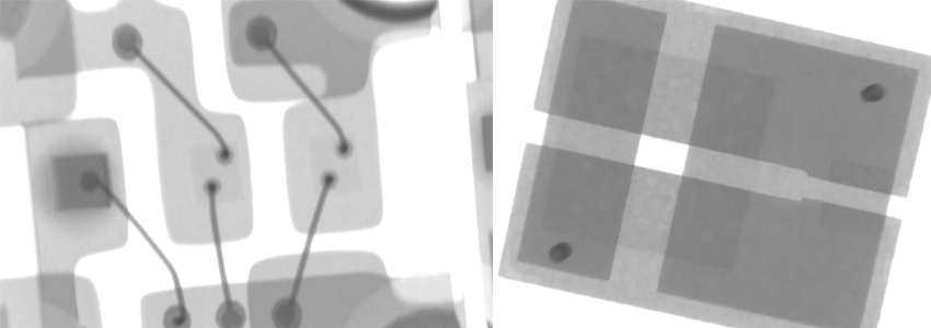 ag公司科技X射线芯片检测图像